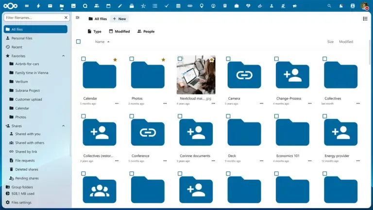 Nextcloud-Hub-9-Files-view-tiles