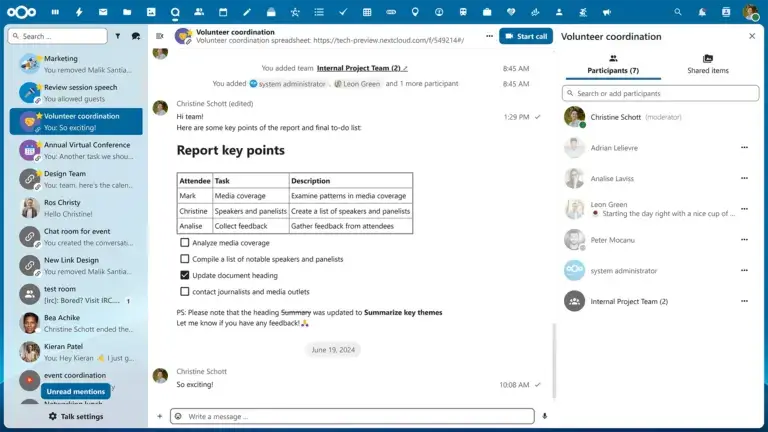 Nextcloud-Hub-9-Talk-general-view
